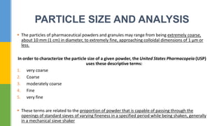 Moderate Fine Powder Powder - pharmaceutics | PPTX