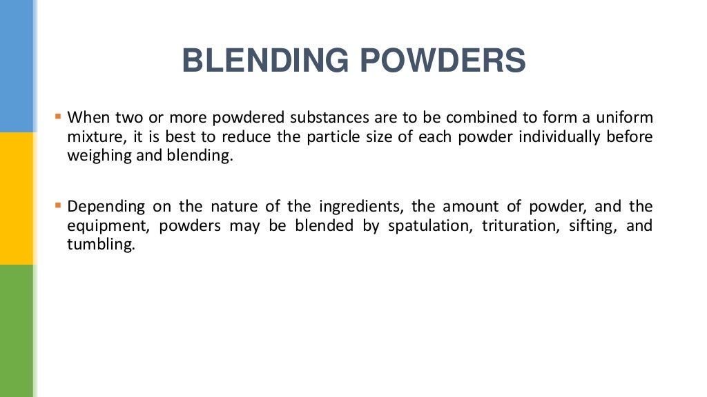 Powder pharmaceutics