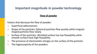 solid dosage forms, powders, pharmaceutical technology | PPTX