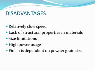 POWDER BED FUSION IN ADDITIVE MANUFACTURING PROCESSES | PPTX