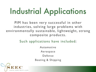 Powder Impression Molding - Manufacturing