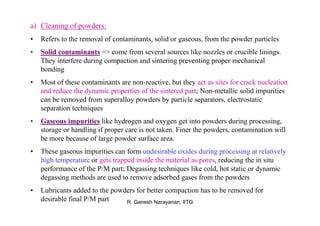 Powder Is Coming Basic of Powder metallurgy and application .pdf