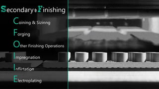 Manufacturing Process - Powder Metallurgy | PPTX