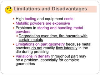 Introduction to powder metallurgy methods | PPTX