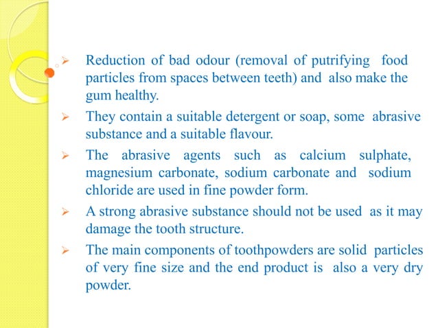 Powders | PPT