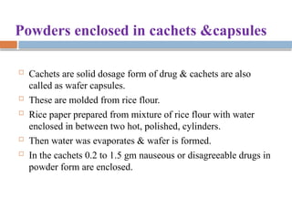 powders and granules dispensing pharmacy | PPTX