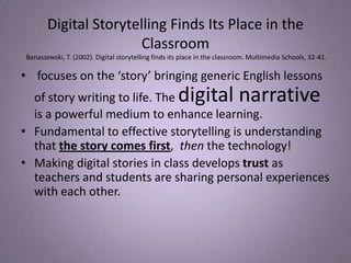 Example: at the beach.How is this related to ICT?Teachers need to bring play to the classroomHow can you create ‘big ear’ moments?  with TECHNOLOGY! Beach example cont… can’t always take students to the beach, so teachers can utilise technology such as the internet and videos to create “more opportunities and contexts for constructionist learning” 