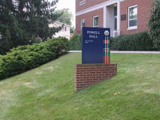 Powell Hall Sign Simulation Square