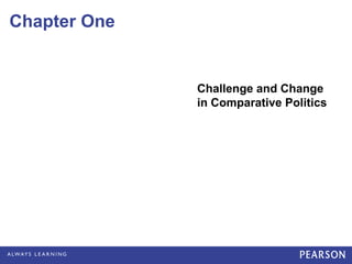 Chapter One
Challenge and Change
in Comparative Politics
 