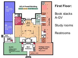 Powell Library Floor Plan