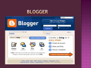                blogger 