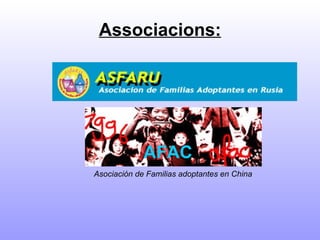 Associacions: Asociación de Familias adoptantes en China   AFAC 