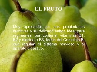 pues no es fruto 