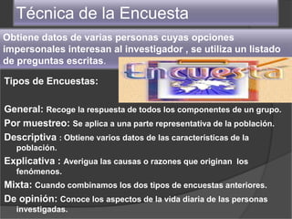 2ºRecolección de datos.