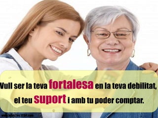 www.http://es.123rf.com Vull ser la teva  fortalesa  en la teva  debilitat ,  el teu   suport   i amb tu poder comptar. 
