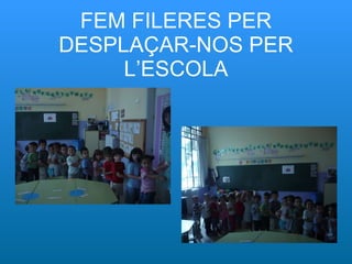 FEM FILERES PER DESPLAÇAR-NOS PER L’ESCOLA 