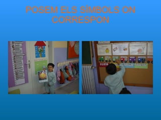 POSEM ELS SÍMBOLS ON CORRESPON 