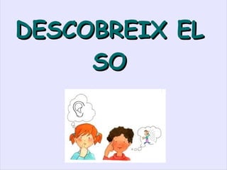 DESCOBREIX EL SO 