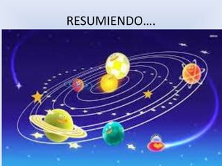 RESUMIENDO…. 
