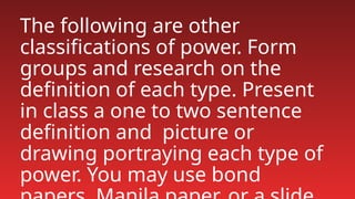 Philippine Politics and Governance CLASSIFICATION OF POWER.pptx
