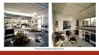 Interior de la residencia Villa Planchart
 
