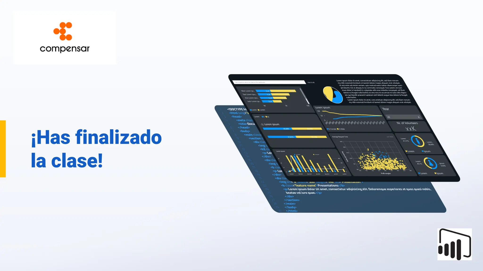 ¡Has finalizado
la clase!
 