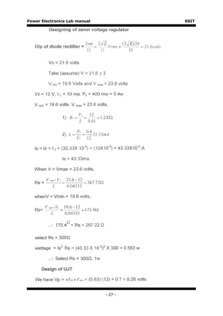 Power Electronics Lab manual            SSIT




                               - 27 -
 