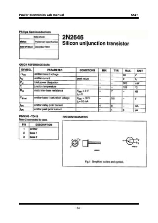 Power Electronics Lab manual            SSIT




                               - 82 -
 