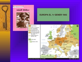 EUROPA EL 1r GENER 1943                                                                  