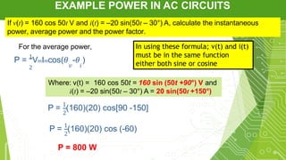 Comprehensive Analysis of Power and Power Factor in AC Circuits | PDF