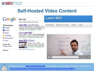 WebinarsOur webinars http://www.seomoz.org/webinars attract 500-1,000 attendees and earn lots of tweets, blog posts and links. Hubspot’s get 10K+ attendees http://www.hubspot.com/marketing-webinars/