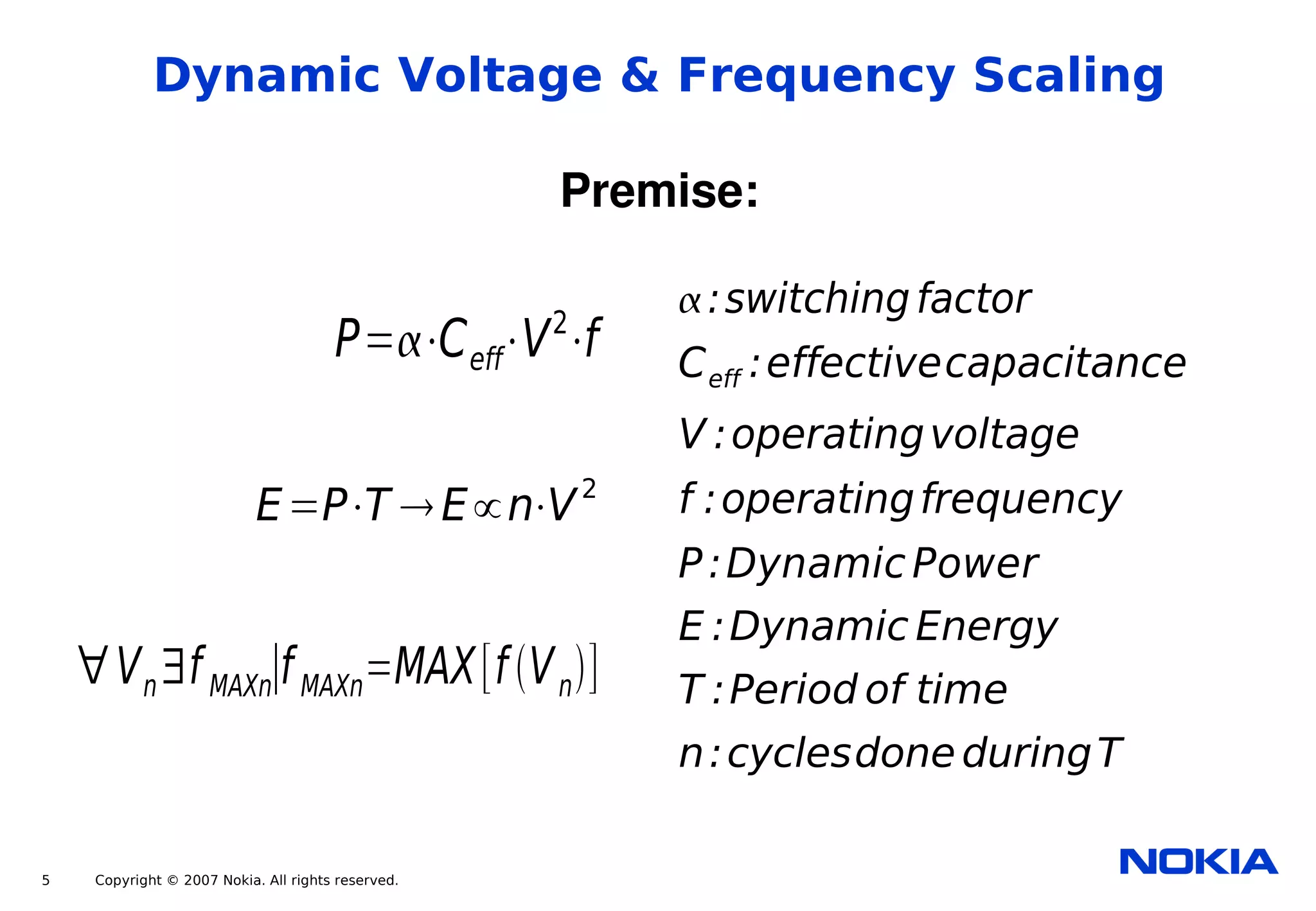 Power Management for the Nokia Internet Tablets