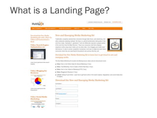 What is a Landing Page?
 