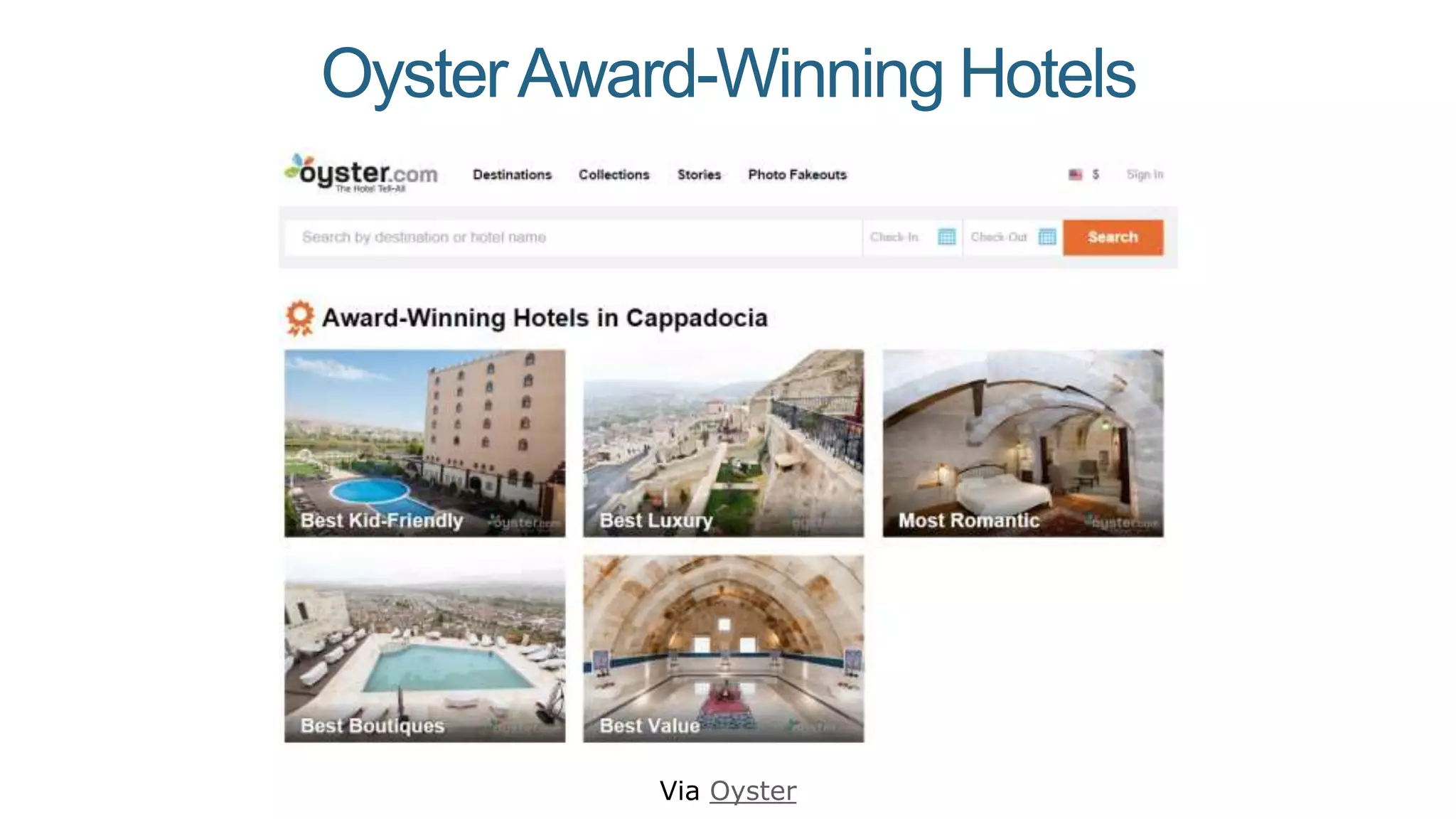 OysterAward-Winning Hotels
Via Oyster
 