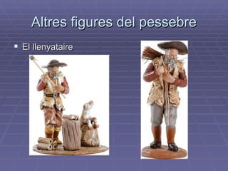 Altres figures del pessebre El llenyataire 