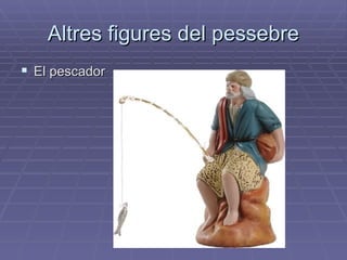 Altres figures del pessebre El pescador 