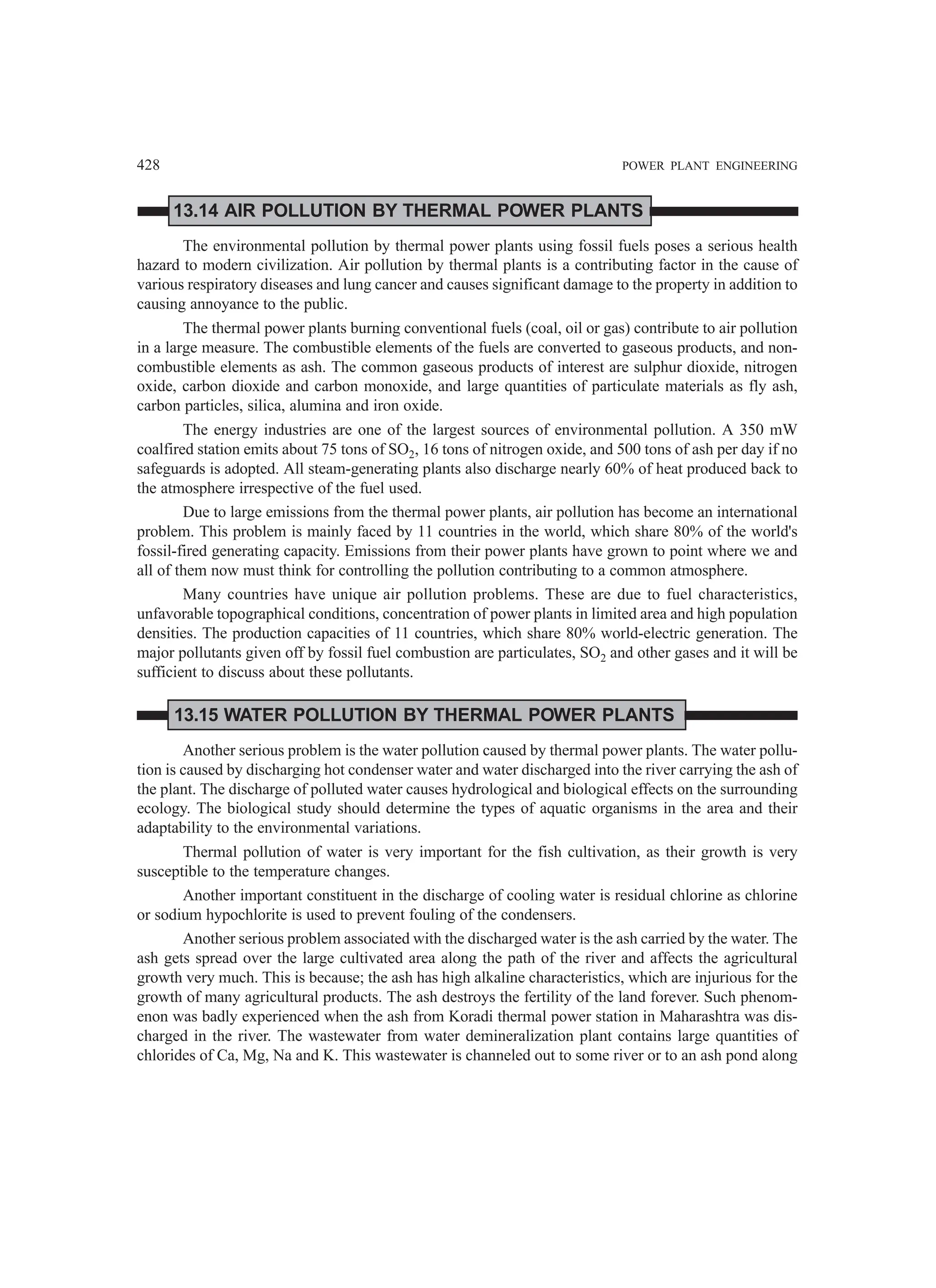 Power-Plant-Engineering mechanical engineering