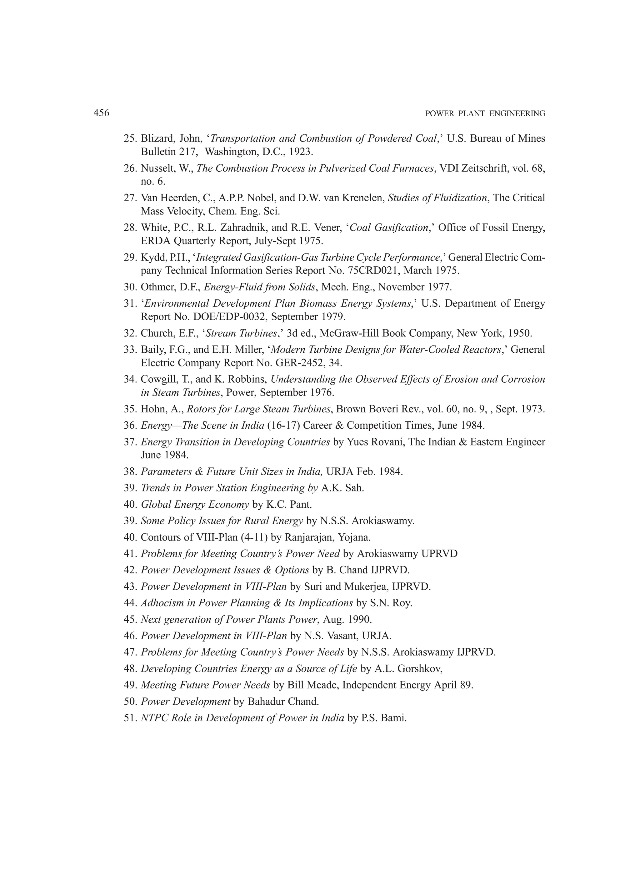 Power-Plant-Engineering mechanical engineering