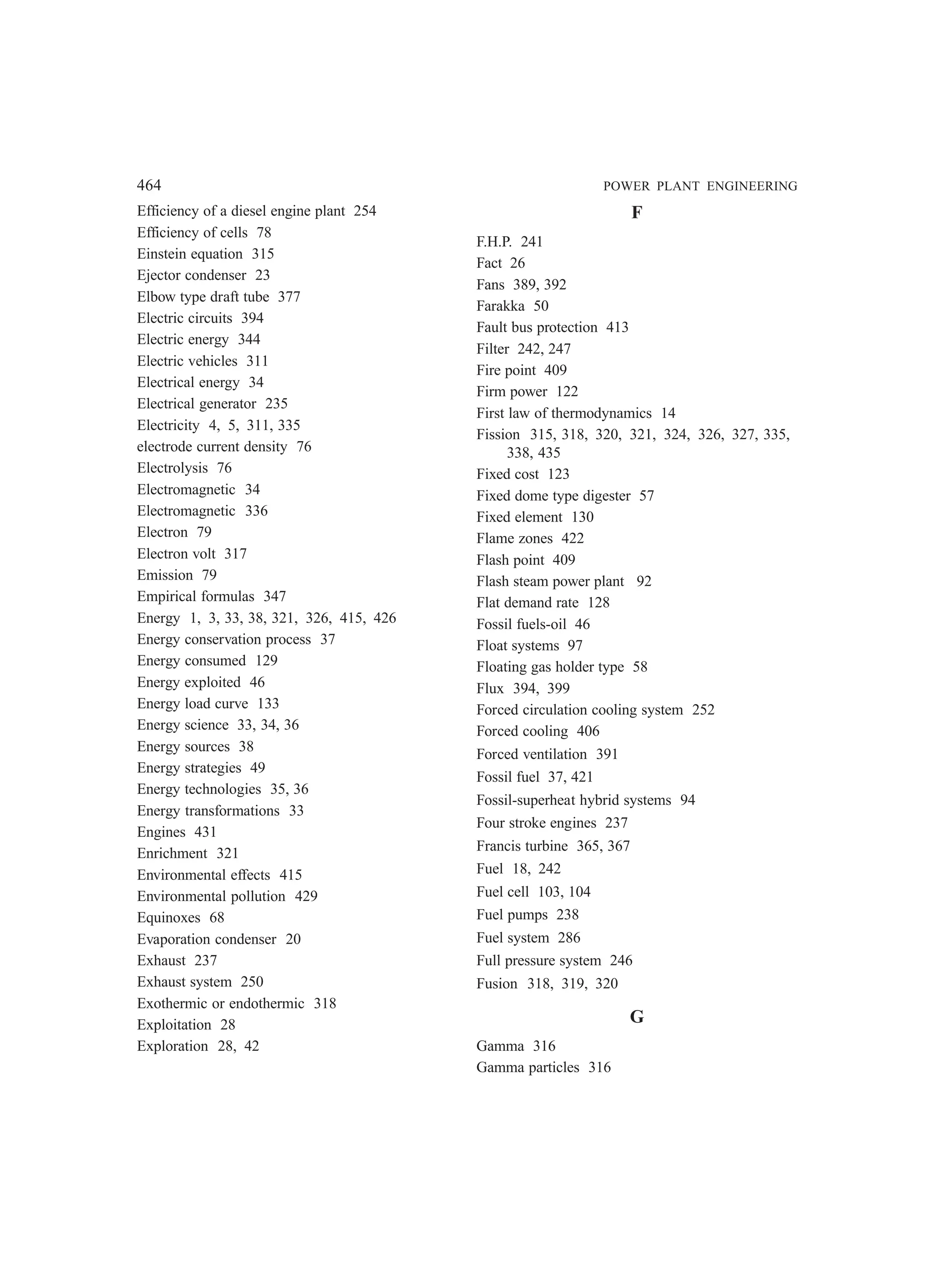 Power-Plant-Engineering mechanical engineering