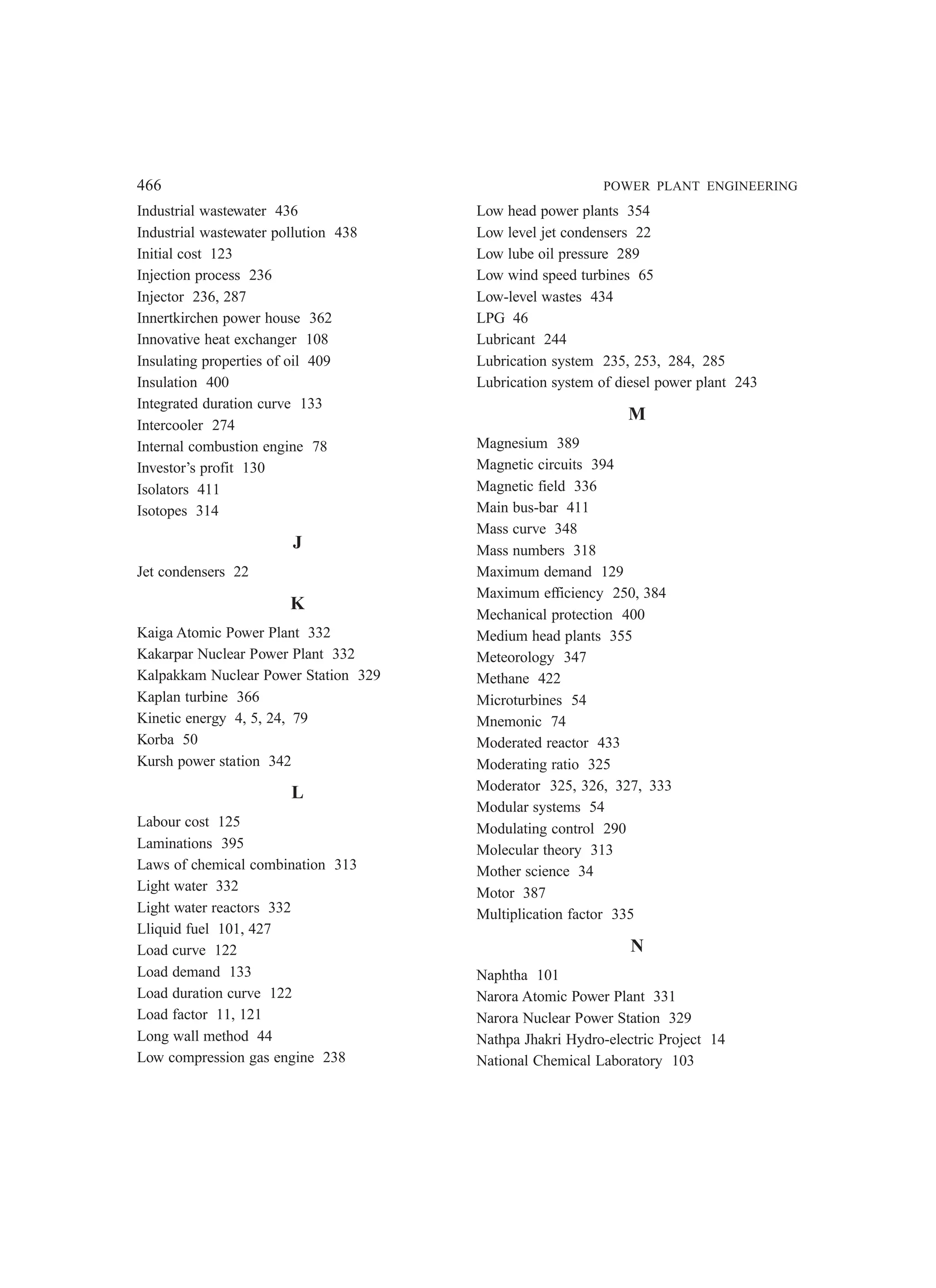 Power-Plant-Engineering mechanical engineering