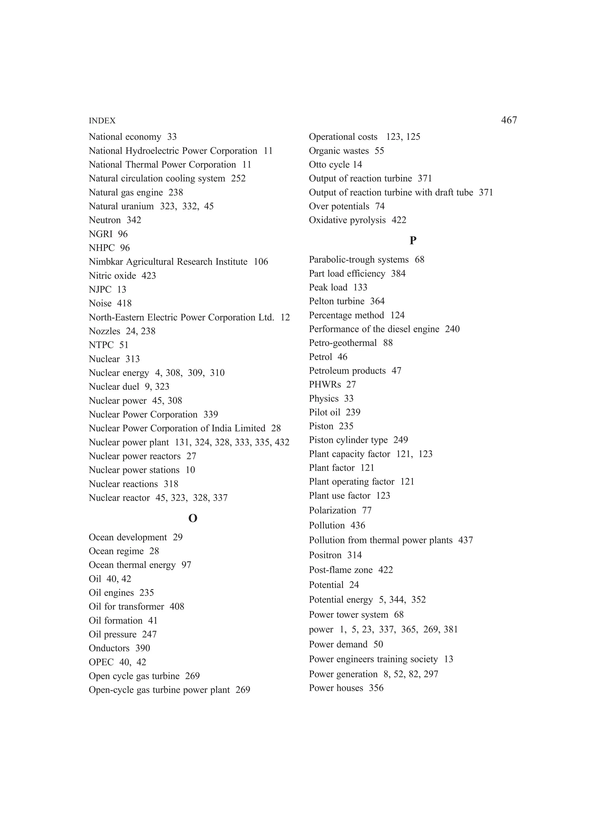 Power-Plant-Engineering mechanical engineering