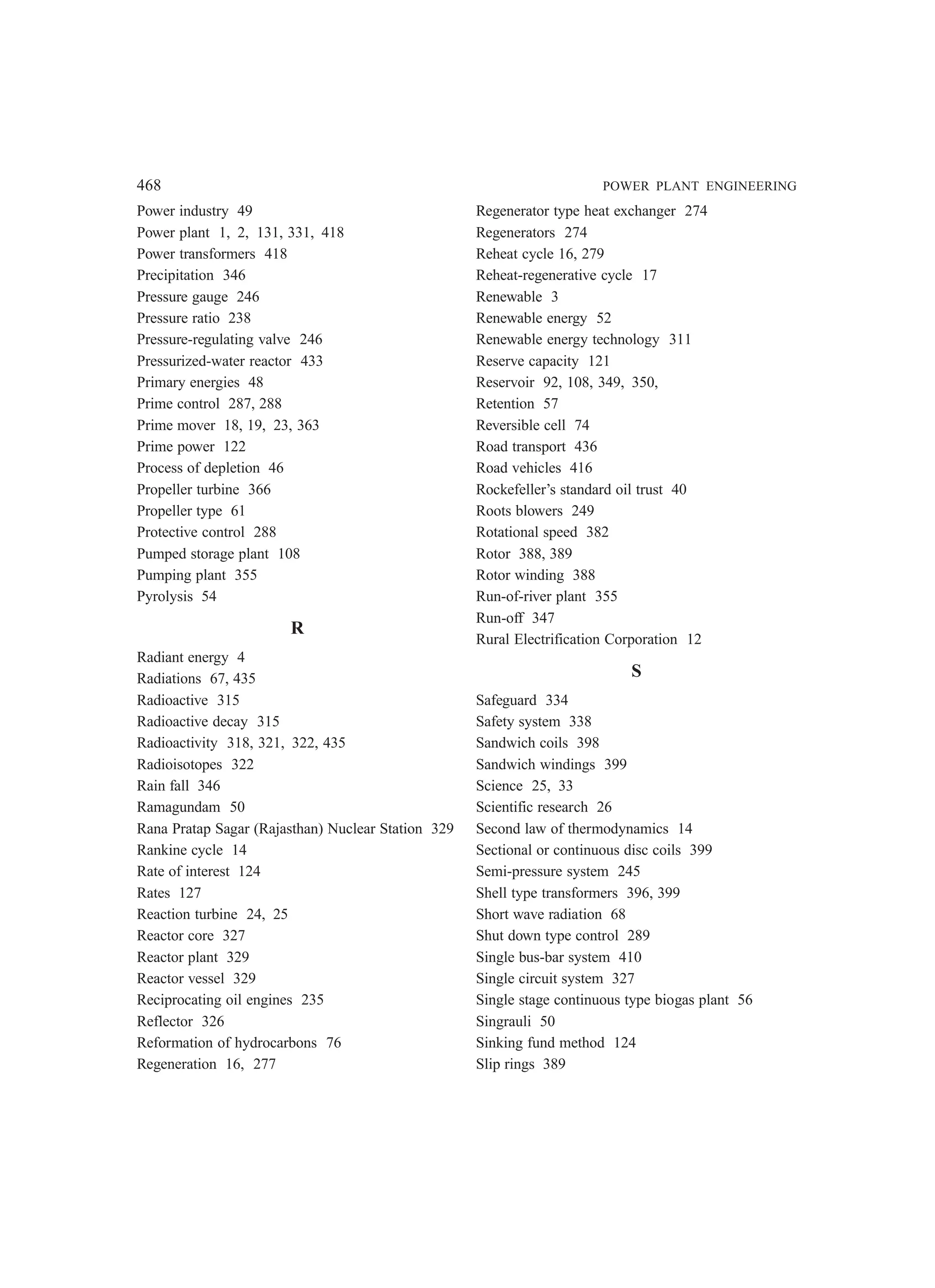 Power-Plant-Engineering mechanical engineering