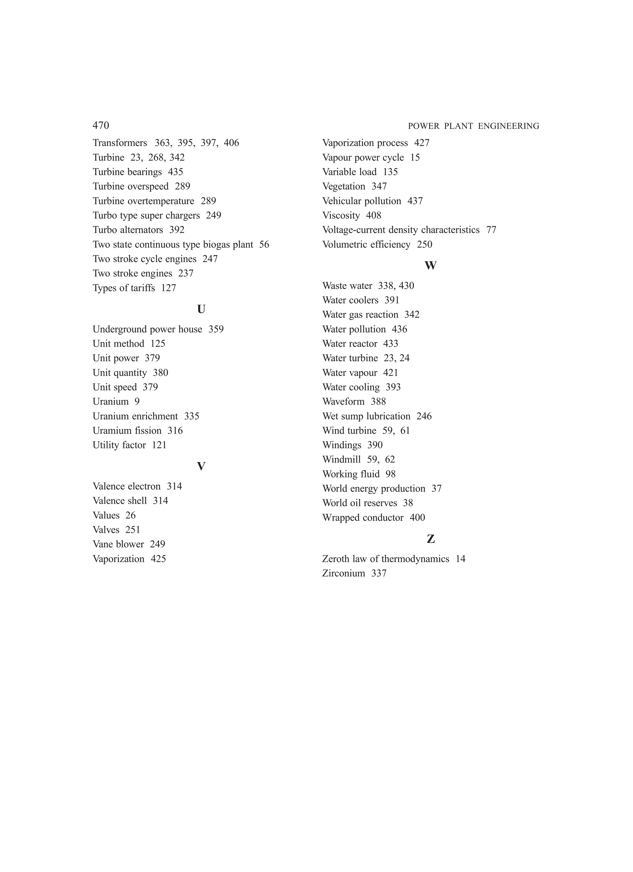 Power-Plant-Engineering mechanical engineering