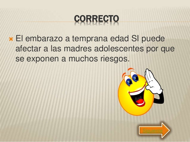 Power point-embarazos-a-temprana-edad14