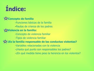 Power Point PrevencióN De La Violencia En La Familia | PPT
