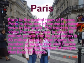 Power Point project on Paris