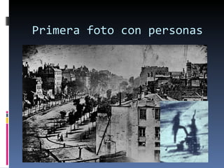 Primera foto con personas
 