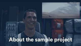 About the sample project
 