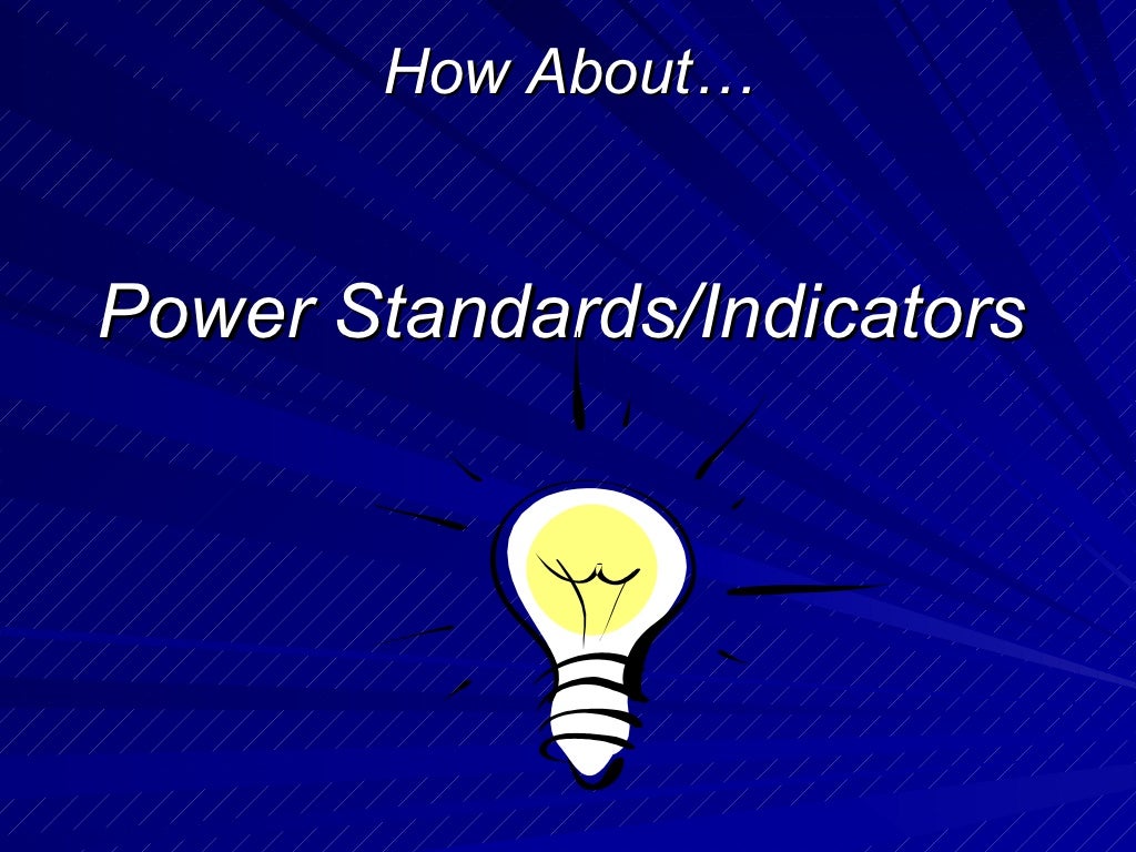 Power Standards