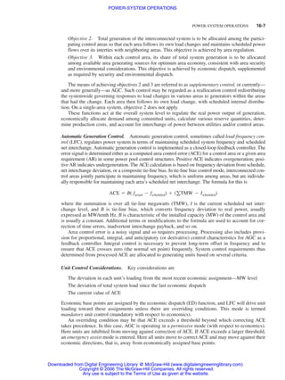 Power System Operations Power system operations | PDF